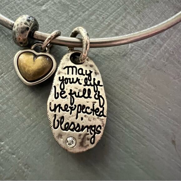 Brighton May your Life Be filled with unexpected Blessings Bracelet NEW - Picture 2 of 5